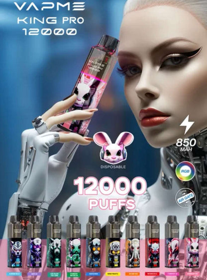 PUFF 12000 VAPME PRO - Kiwi fruit de la passion goyave -