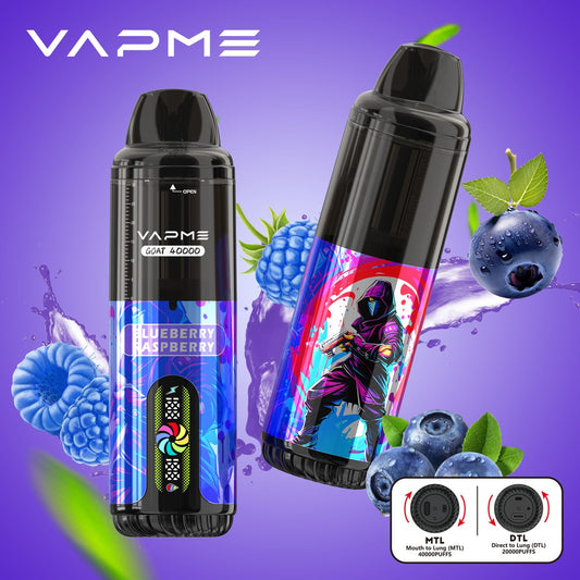 PUFF 40000 VAPME GOAT - Blueberry Raspberry