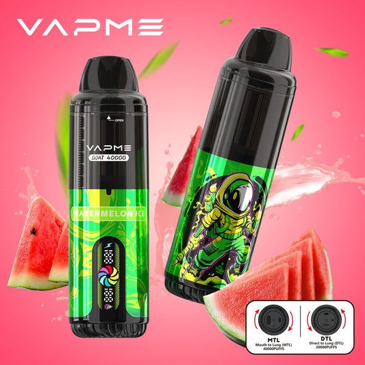 PUFF 40000 VAPME GOAT - Pastèque Glacée