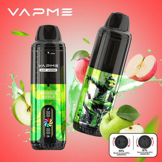 PUFF 40000 VAPME GOAT - Double Pomme