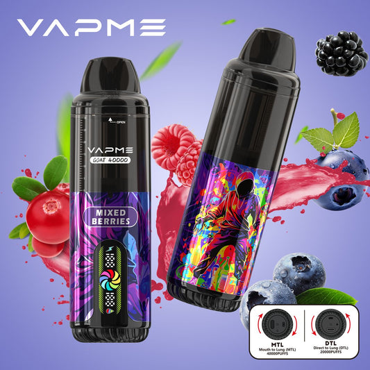 PUFF 40000 VAPME GOAT - Mixed Berry