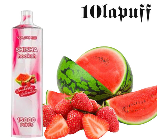 PUFF 15000 VAPME SHISHA - Fraise Pastèque -