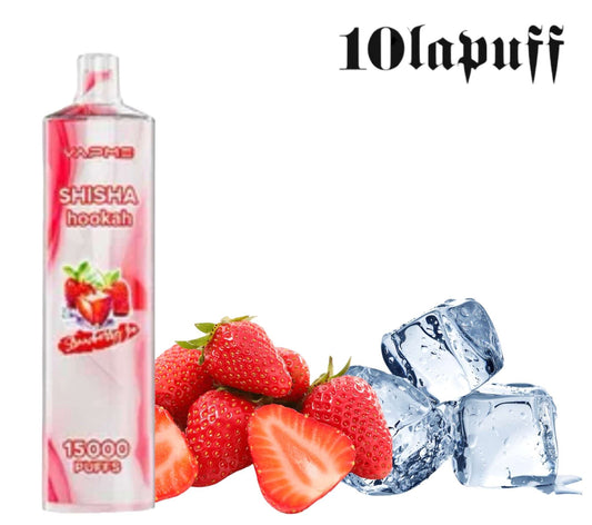 PUFF 15000 VAPME SHISHA - Fraise glacée -