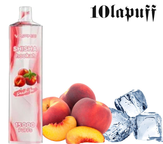PUFF 15000 VAPME SHISHA - Pêche glacée -
