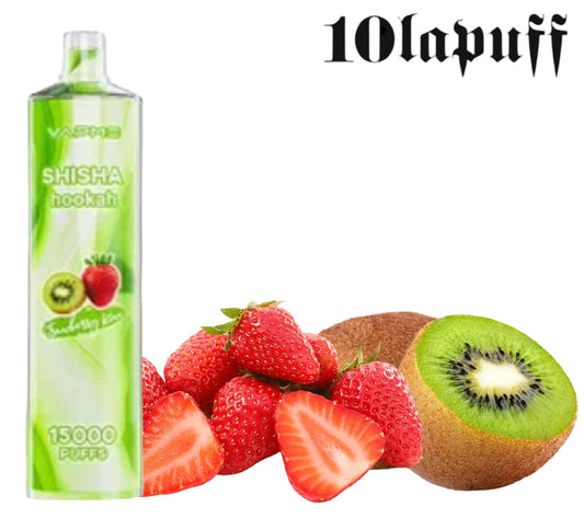 PUFF 15000 VAPME SHISHA - Fraise Kiwi -