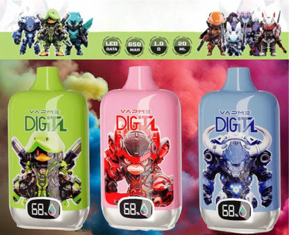PUFF 12000 VAPME DIGITAL - Mix Berry - - 10lapuff