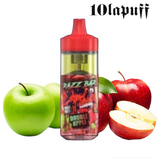PUFF 16000 RAZZBAR  - Double Pomme - 10lapuff