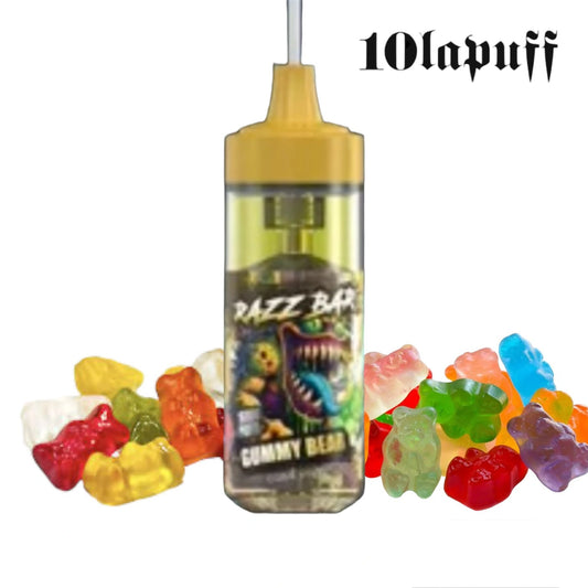 PUFF 16000 RAZZBAR  - Gummies Bear - 10lapuff
