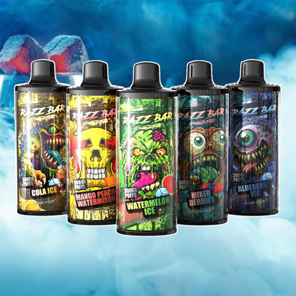 PUFF 30000 RAZZ BAR - 15 flavors -
