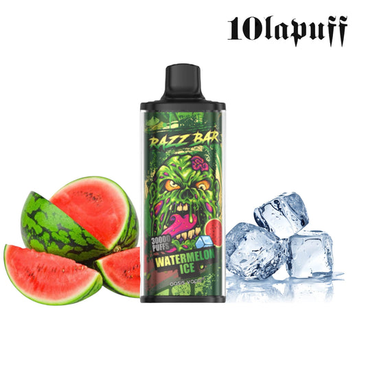 PUFF 30000 RAZZBAR - Iced Watermelon -
