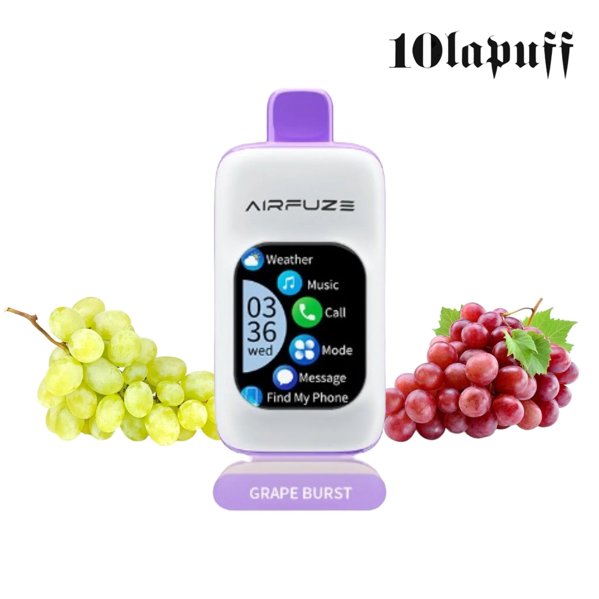 AIREFUZE PUFF 30000 Grape Burst | Smart Vape Intense Grape Flavor 10lapuff AIREFUZE PUFF 30000 Grape Burst | Smart Vape Intense Grape Flavor 10lapuff
