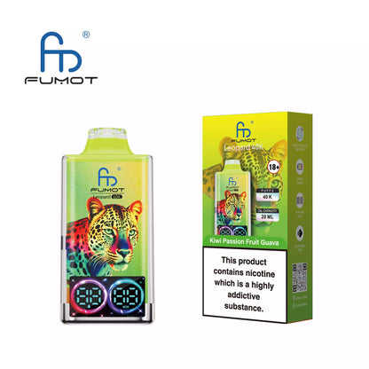 PUFF 40000 LEOPARD FUMOT - Kiwi Fruit Passion Guava