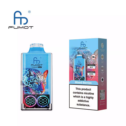 PUFF 40000 LEOPARD FUMOT - Karışık Böğürtlen