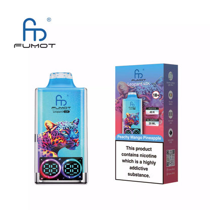 PUFF 40000 LEOPARD FUMOT - Pesca Mango Ananas