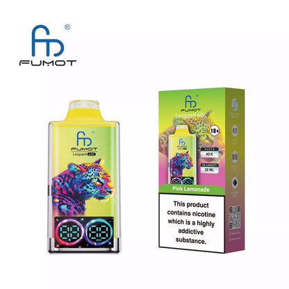 PUFF 40000 LEOPARD FUMOT - Rosa Lemonad