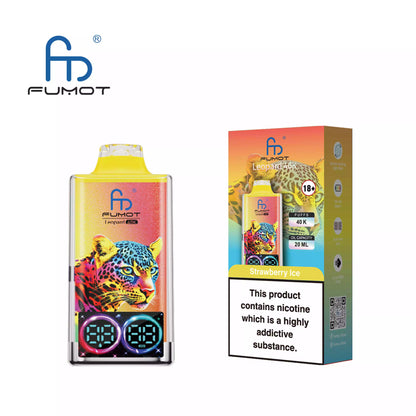 PUFF 40000 LEOPARD FUMOT - Çilek Buz