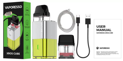 Vaporesso XROS Cube - Silver: Compact, Powerful and Elegant