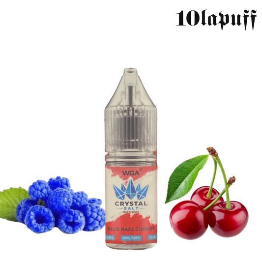 E-Liquid WGA - Gusto Blue Razz Cherry 20mg/ml - 10ml (50/50)
