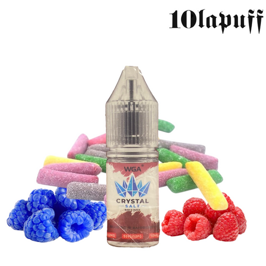 E-Liquid WGA - Gusto Lampone Blu Aspro 20mg/ml - 10ml (50/50)
