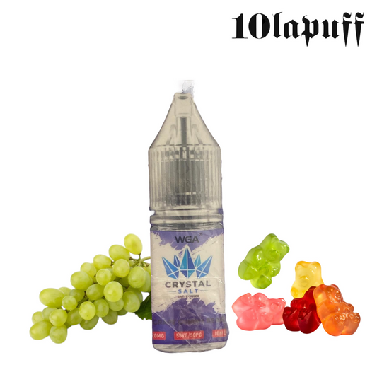 E-Liquid WGA - Gusto Orsetti Gommose all'Uva 20mg/ml - 10ml (50/50)
