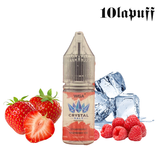 E-Liquid WGA - Gusto Fragola Lampone Ghiaccio 20mg/ml - 10ml (50/50)