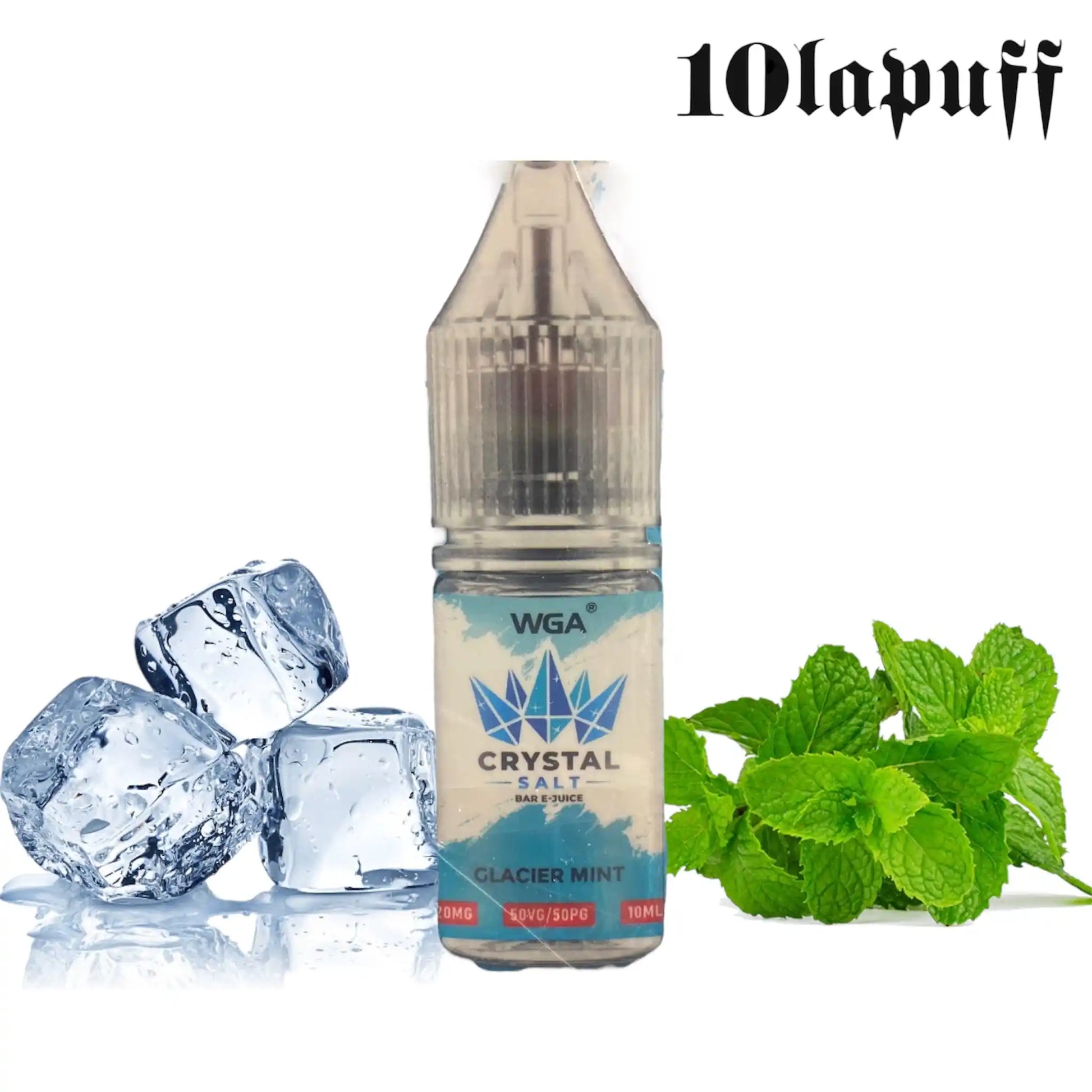 E-Liquid WGA - Saveur Glacier Mint 20mg/ml - 10ml (50/50)