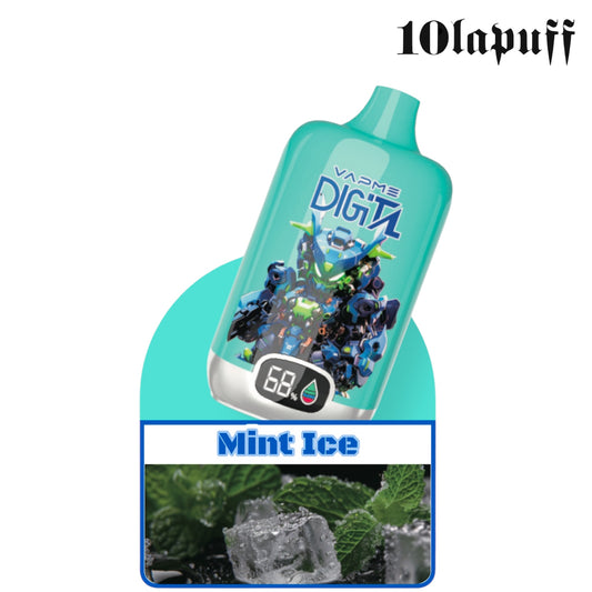 PUFF 12000 VAPME DIGITAL - Menthe glacée