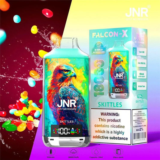 PUFF 18000 JNR FALCON X - Skittles
