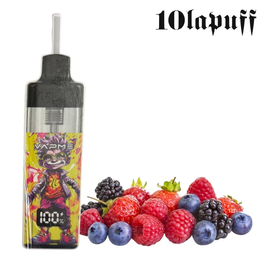 Puff Vapme 10 000 – Mixed Berry Flavor (2% Nicotine)