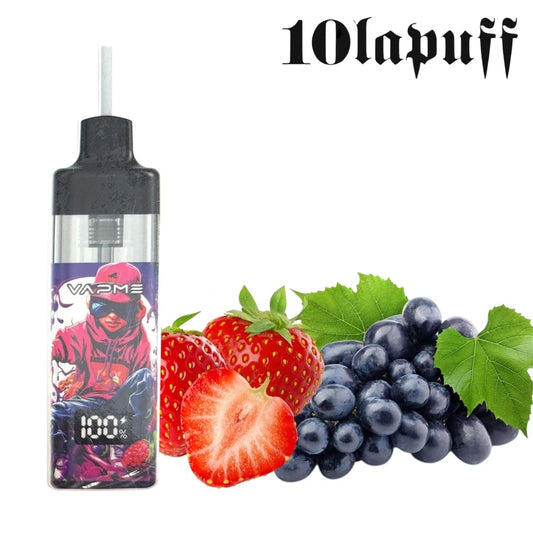 Puff Vapme 10 000 – Strawberry Grape Flavor (2% Nicotine)