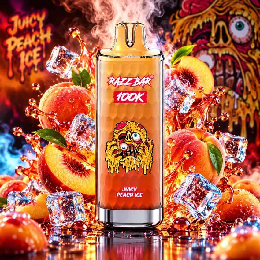 Razzbar 100K – Puff Usa e Getta Ricaricabile da 100.000 Tiri – Scegli il tuo gusto