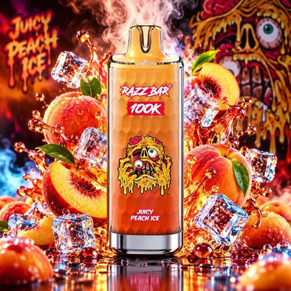 Razzbar 100K – Puff Usa e Getta Ricaricabile da 100.000 Tiri – Scegli il tuo gusto