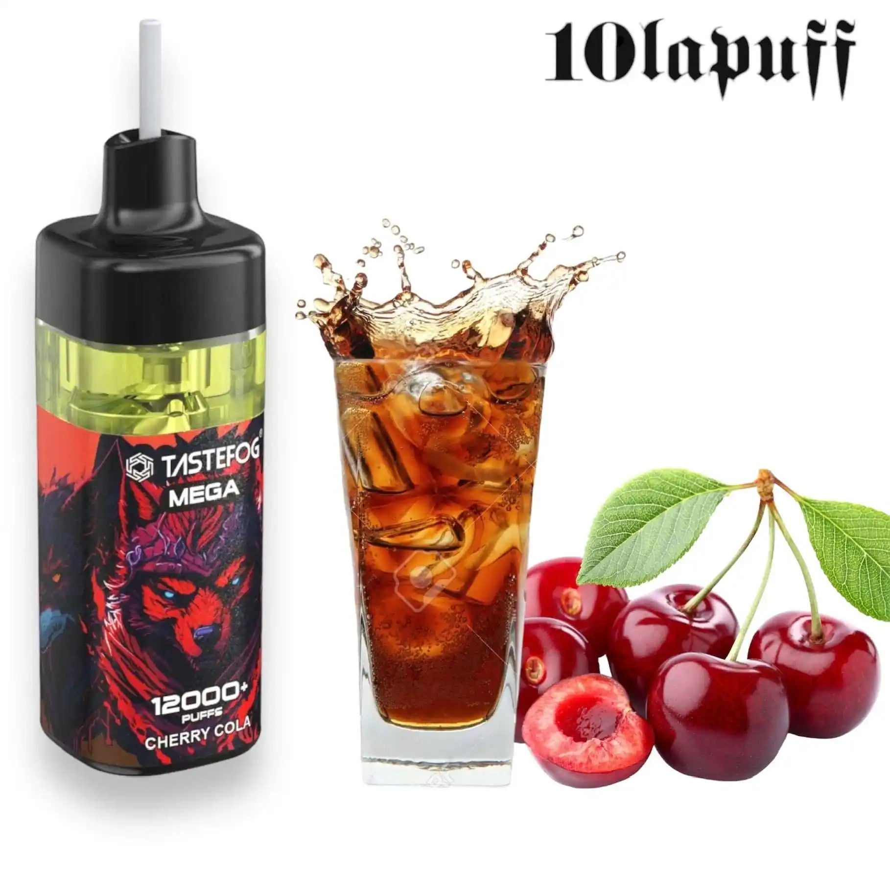 PUFF 12000 TASTEFOG -non jetable- liquide rechargeable- 12 parfums 10lapuff PUFF 12000 TASTEFOG -non jetable- liquide rechargeable- 12 parfums 10lapuff