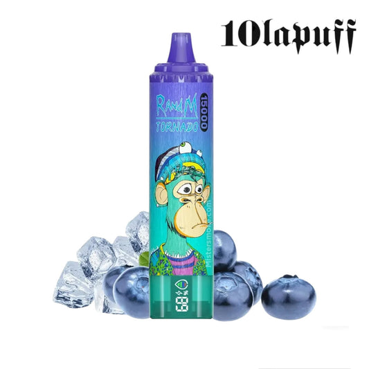 PUFF 15000 TORNADO RandM - Myrtille Glacée - 10lapuff
