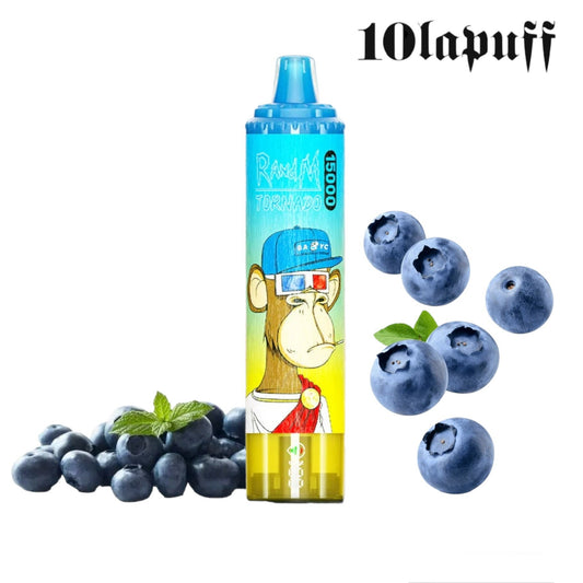 PUFF 15000 TORNADO RandM - Mr Blue - 10lapuff
