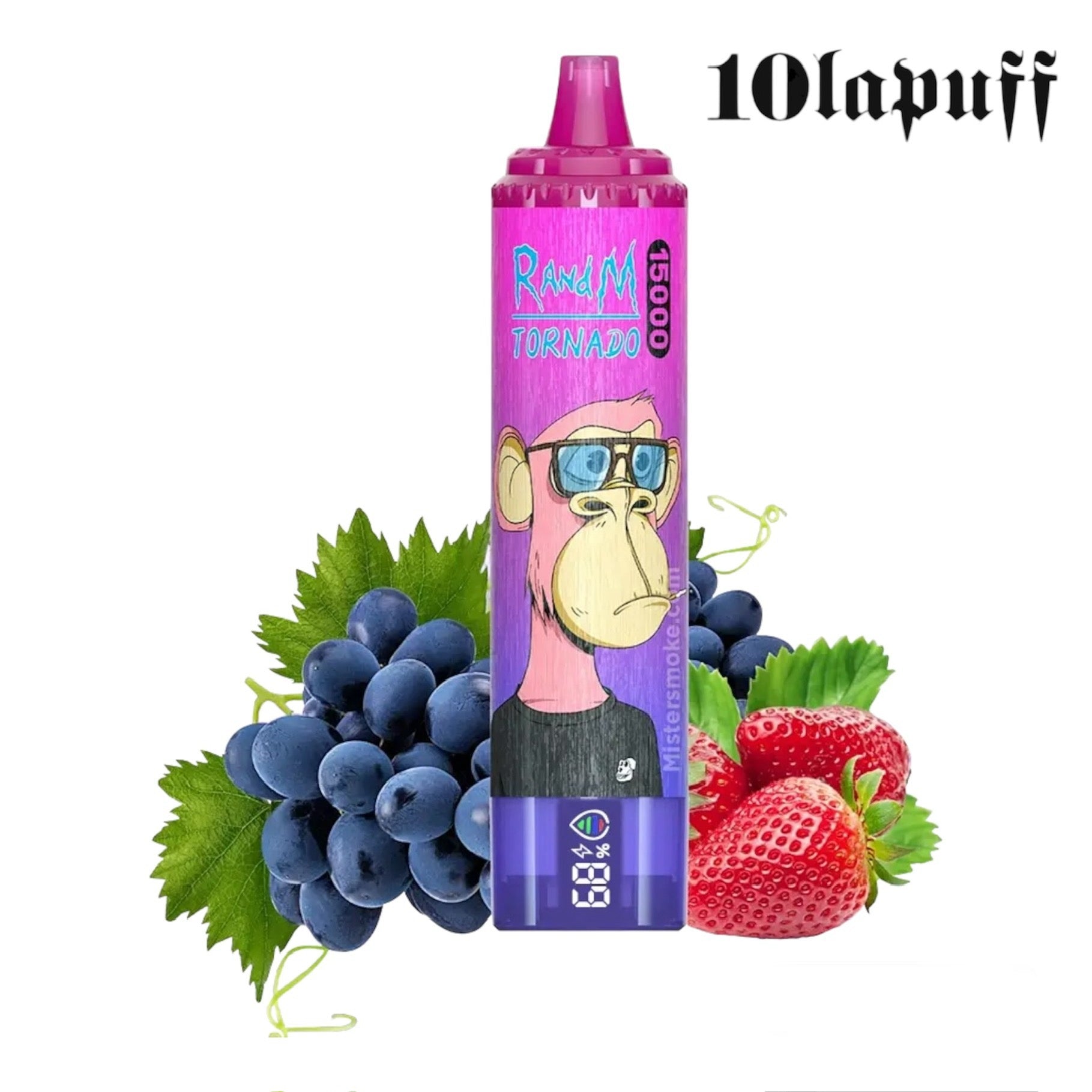 PUFF 15000 TORNADO RandM - 16 parfums - 10lapuff