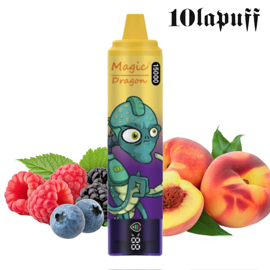 PUFF 15000 MAGIC DRAGON  - Pesca Frutto rosso