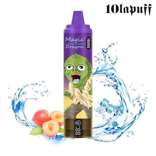 PUFF 15000 MAGIC DRAGON - Iskold Fersken