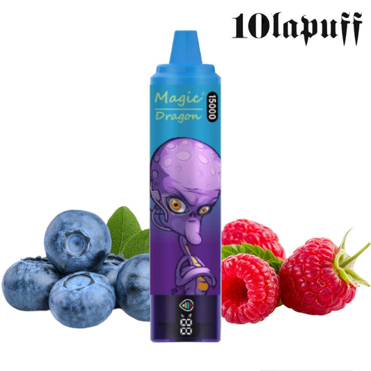 PUFF 15000 MAGIC DRAGON - Mirtillo Lampone