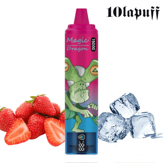 PUFF 15000 MAGIC DRAGON - Fragola ghiacciata