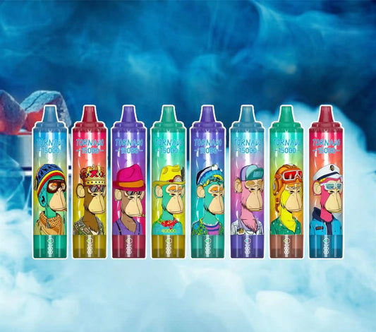 PUFF 15000 TORNADO RandM - 16 parfums