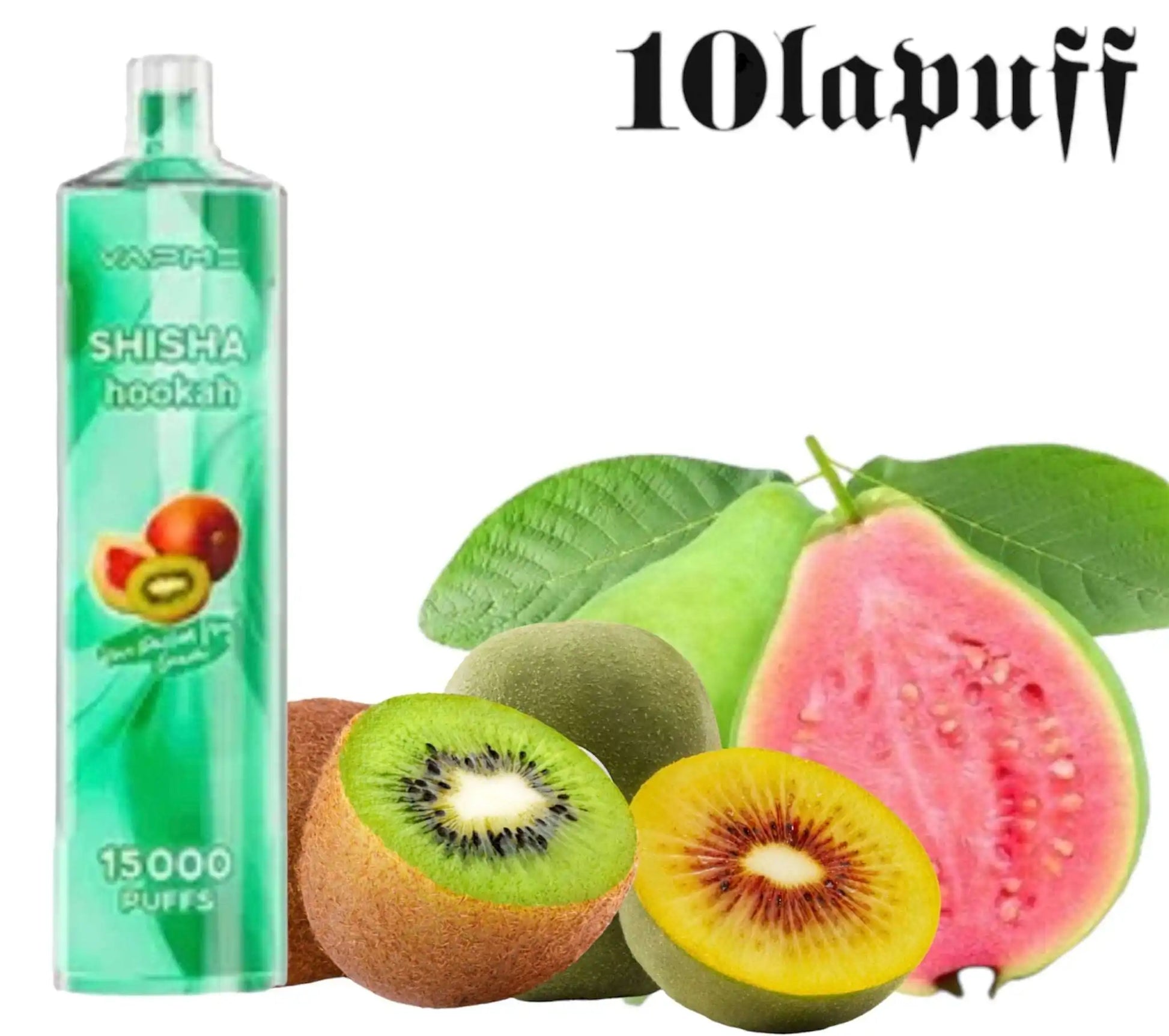 PUFF 15000 VAPME SHISHA - Kiwi passion goyave - prix de 18,99 au lieu de 24,99 10lapuff PUFF 15000 VAPME SHISHA - Kiwi passion goyave - prix de 18,99 au lieu de 24,99 10lapuff