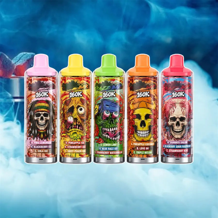PUFF 160000 RAZZBAR 3 IN 1 - 10 Flavors Available