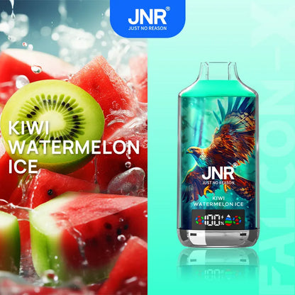 Puff 18000 JNR Falcon X - Saveur Kiwi Watermelon Ice | 20mg Nicotine 10lapuff Puff 18000 JNR Falcon X - Saveur Kiwi Watermelon Ice | 20mg Nicotine 10lapuff
