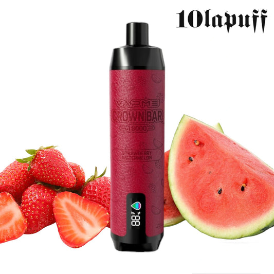 PUFF 18000 VAPME CROWN BAR  - Fraise Pastèque - 10lapuff