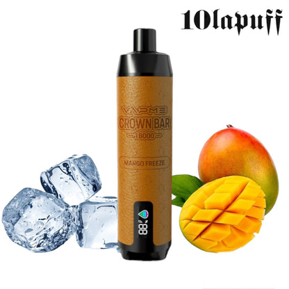PUFF 18000 VAPME CROWN BAR - 12 parfums - 10lapuff