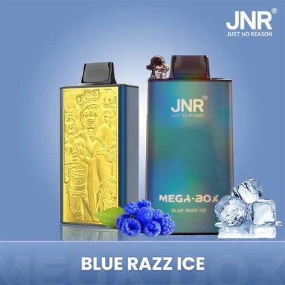 Puff 25000 JNR Mega Box - Blue Razz Ice Flavor | 20mg Nicotine 10lapuff Puff 25000 JNR Mega Box - Blue Razz Ice Flavor | 20mg Nicotine 10lapuff