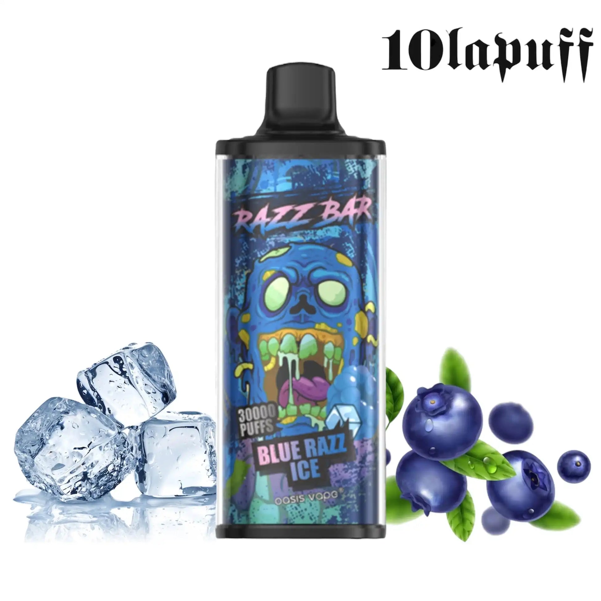PUFF 30000 RAZZBAR - Blue Razz Ice - 10lapuff PUFF 30000 RAZZBAR - Blue Razz Ice - 10lapuff