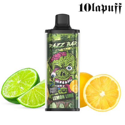 PUFF 30000 RAZZBAR - Lemon Lime - 10lapuff PUFF 30000 RAZZBAR - Lemon Lime - 10lapuff