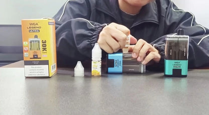 PUFF 30000 WGA LEGEND ULTRA Ricaricabile Liquide - Mr Blue & Blue Sour Raspberry